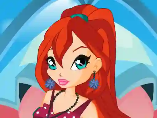 שפּיל Bloom Lovely Girl Dress Up אָנליין