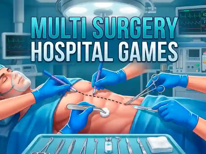 שפּיל Multi Surgery Hospital Games אָנליין