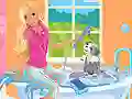שפּיל Barbie Pet Wash אָנליין
