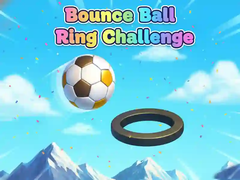 שפּיל Bounce Ball Ring Challenge אָנליין