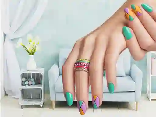 שפּיל Nail Art Puzzle אָנליין