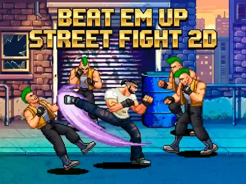 שפּיל Beat Em Up Street Fight 2d אָנליין
