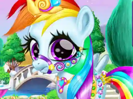 שפּיל Rainbow Pony Caring אָנליין