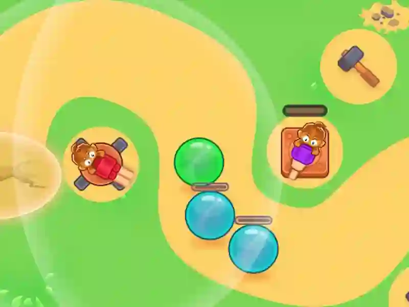 שפּיל Monkey Bubble Defense אָנליין