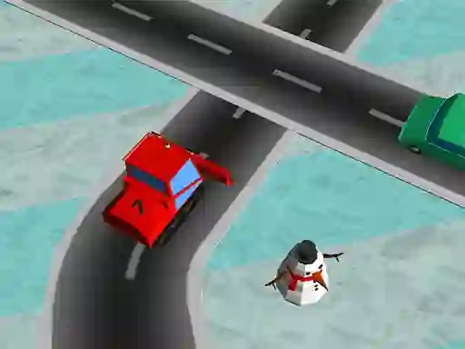 שפּיל Traffic Run Christmas אָנליין