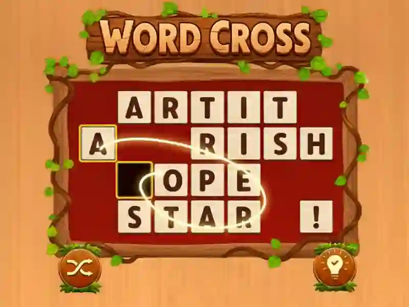 שפּיל Word Cross אָנליין