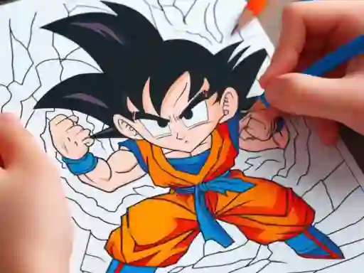 שפּיל Anime Coloring Book אָנליין