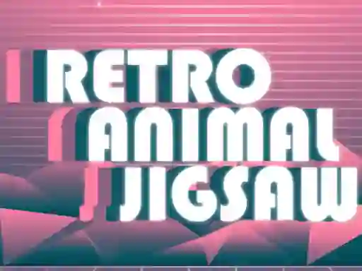 שפּיל Retro Animal Jigsaw אָנליין