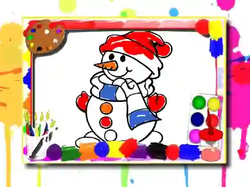 שפּיל Winter Coloring Book אָנליין
