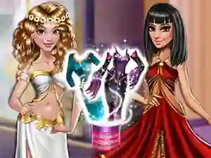 שפּיל Dolly Princess vs. Villain Dress Up אָנליין