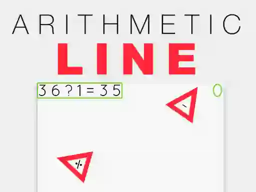 שפּיל Arithmetic line אָנליין