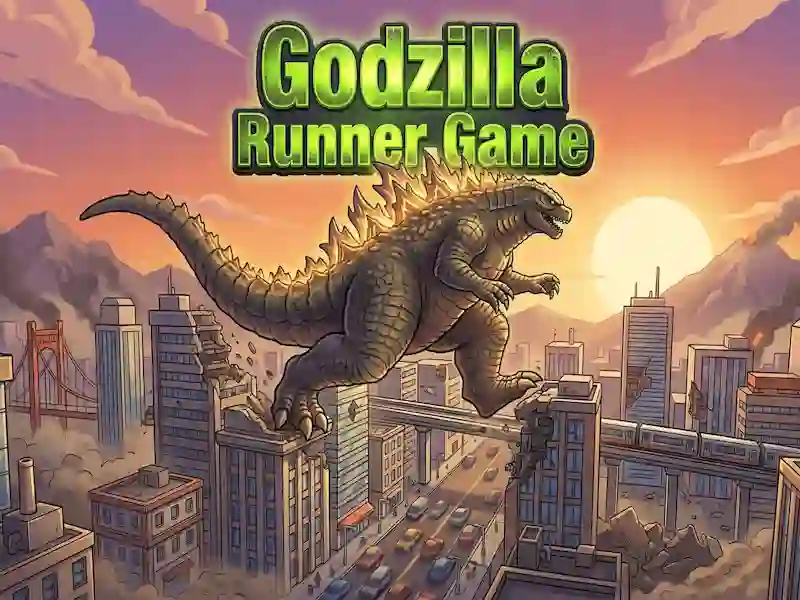 שפּיל Godzilla Runner Game אָנליין