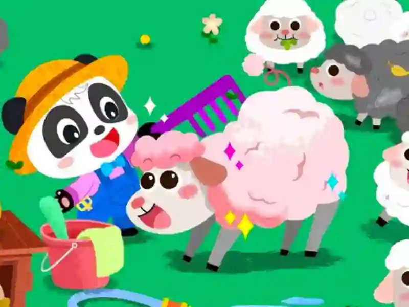 שפּיל Baby Panda Animal Farm אָנליין