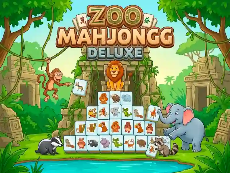שפּיל Zoo Mahjongg Deluxe אָנליין