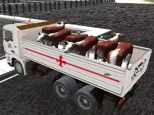 שפּיל Truck Transport Domestic Animals אָנליין
