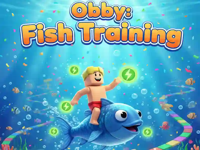 שפּיל Obby: Fish training אָנליין