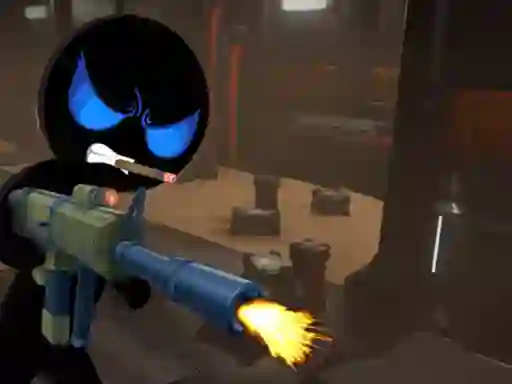 שפּיל Stickman Armed Assassin Cold Space אָנליין
