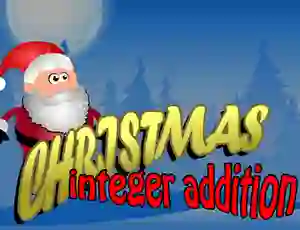 שפּיל Christmas Integer Addition אָנליין