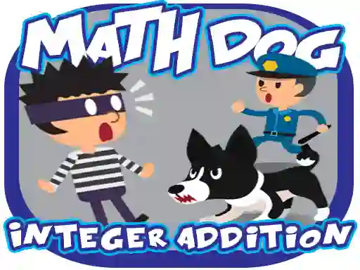 שפּיל Math Dog Integer Addition אָנליין