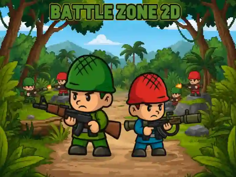 שפּיל Battle Zone 2D אָנליין