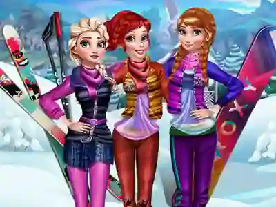 שפּיל Princesses Visit Arendelle אָנליין