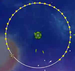 שפּיל Orbit Avoider אָנליין