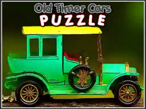 שפּיל Old Timer Cars Puzzle אָנליין