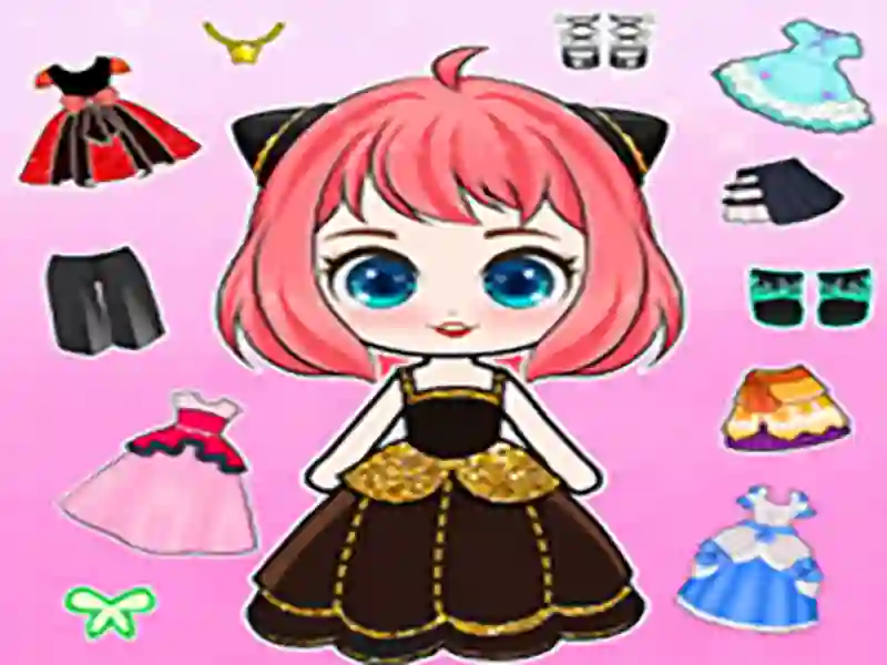 שפּיל Chibi Doll Dress Up DIY אָנליין