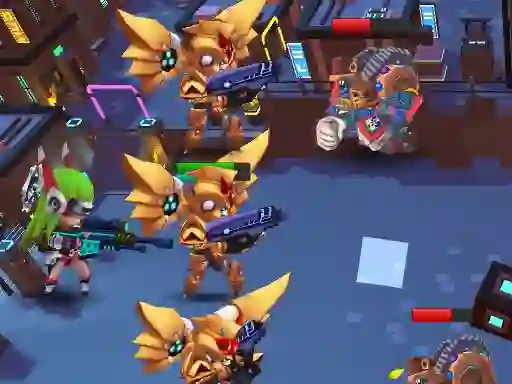 שפּיל Guardians vs Zombies אָנליין