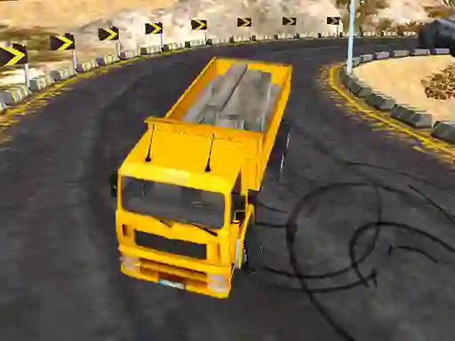 שפּיל Long Trailer Truck Cargo Truck Simulator Game אָנליין
