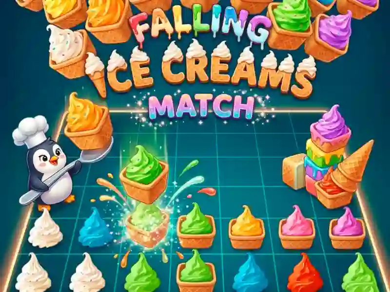 שפּיל Falling Ice Creams Match אָנליין