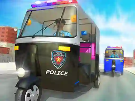שפּיל Police Auto Rickshaw 2020 אָנליין