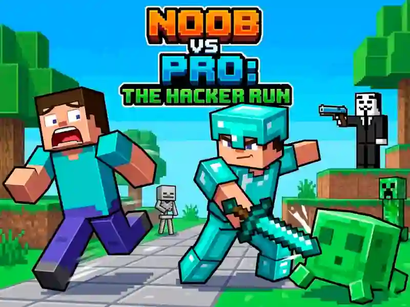 שפּיל Noob vs Pro Help Hacker danger Hacker אָנליין