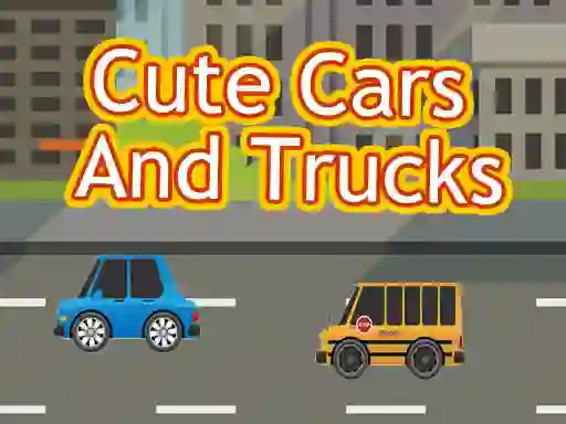 שפּיל Cute Cars and Trucks אָנליין