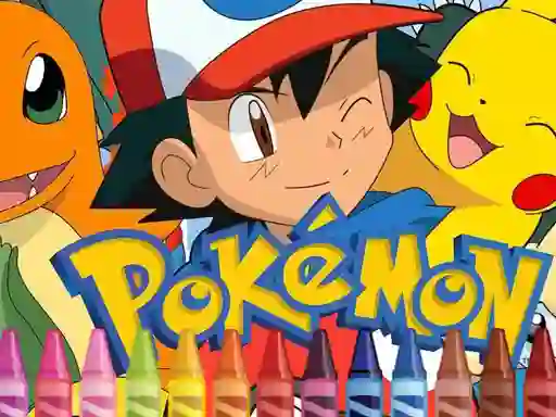שפּיל Pokemon Coloring אָנליין