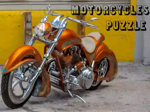שפּיל Motorcycles Puzzle אָנליין