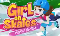 שפּיל Girl on Skates Paper Blaze אָנליין