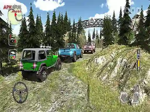 שפּיל Off Road Mountain Jeep Drive 2020 אָנליין