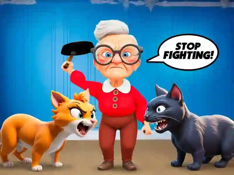 שפּיל Cat and Granny אָנליין
