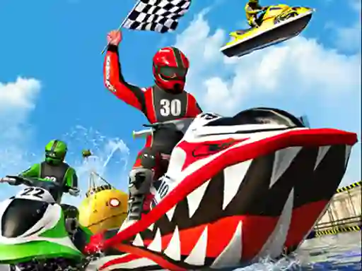 שפּיל Jet Ski Water Boat Racing אָנליין