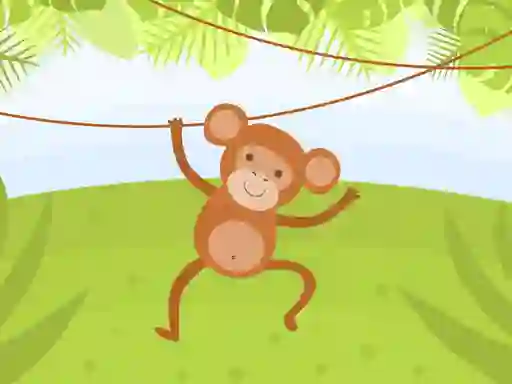 שפּיל Funny Monkeys Coloring אָנליין