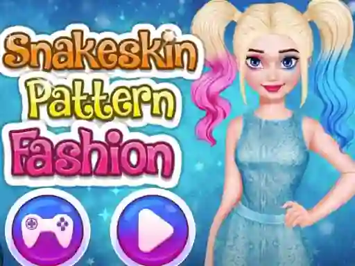 שפּיל Snakeskin Pattern Fashion אָנליין