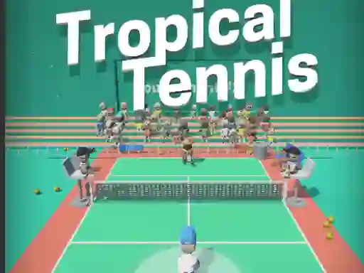 שפּיל Tropical Tennis אָנליין