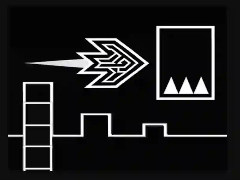 שפּיל Geometry Flap אָנליין