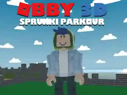 שפּיל Obby 3D Sprunki Parkour אָנליין
