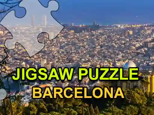 שפּיל Jigsaw Puzzle Barcelona אָנליין