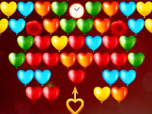 שפּיל Bubble Shooter Valentines אָנליין