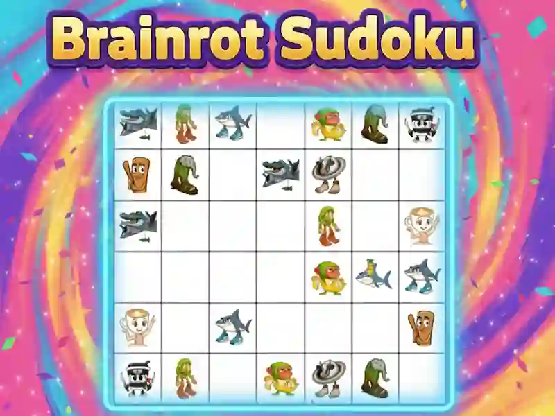 שפּיל Brainrot Sudoku אָנליין
