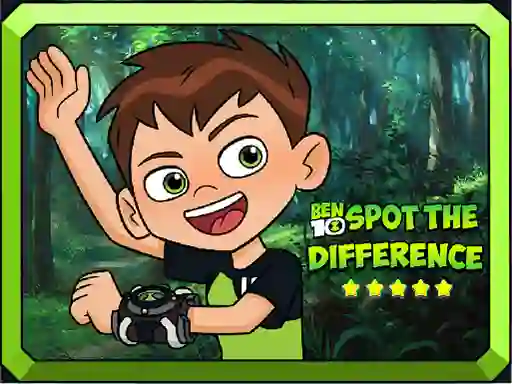 שפּיל Ben 10 Spot the Difference אָנליין