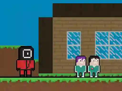 שפּיל Squid Escape But Blockworld אָנליין